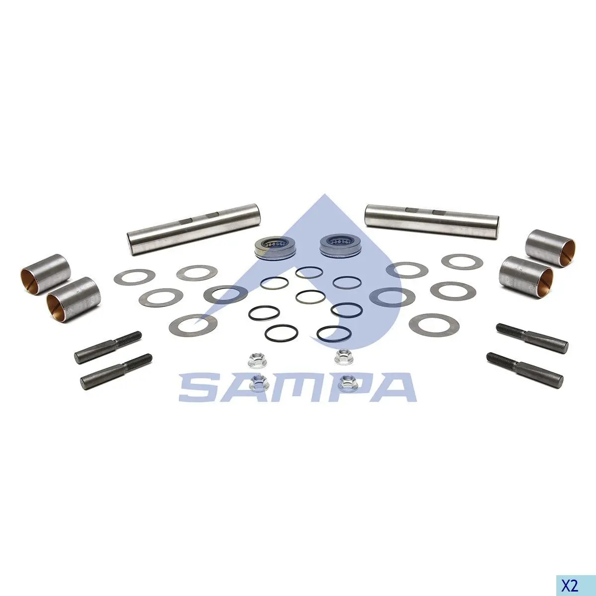 500.691A King Pin Kit, Axle Steering Knuckle 1