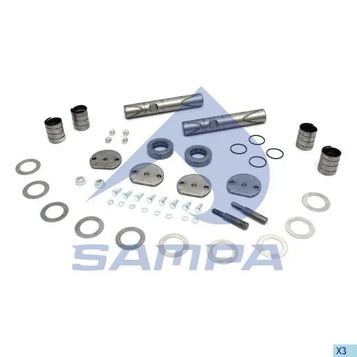500.887 King Pin Kit, Axle Steering Knuckle 1