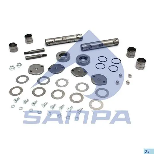 500.877 King Pin Kit, Axle Steering Knuckle 1