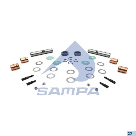 500.624B King Pin Kit, Axle Steering Knuckle 1