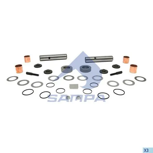 500.619A King Pin Kit, Axle Steering Knuckle 1