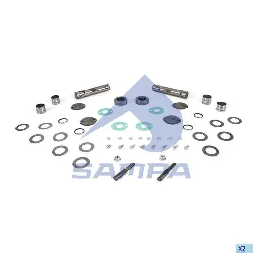 501.169 King Pin Kit, Axle Steering Knuckle 1