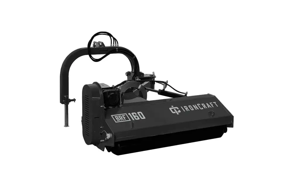Ironcraft 20-100 Tractor Hp Offset Flail Mower Frf & Brf Series 1