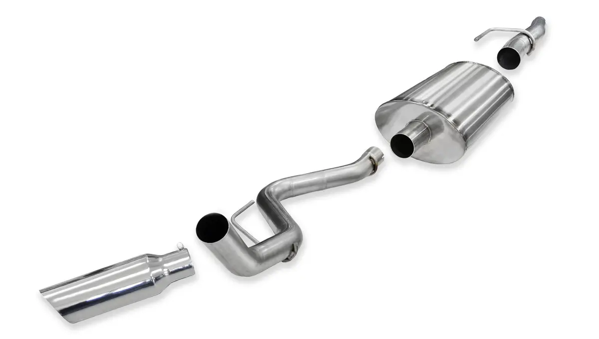 3.0 In Cat-Back W 4.0 In Tip (54393) 2011-2014 Ford F-150 5.0L V8 1