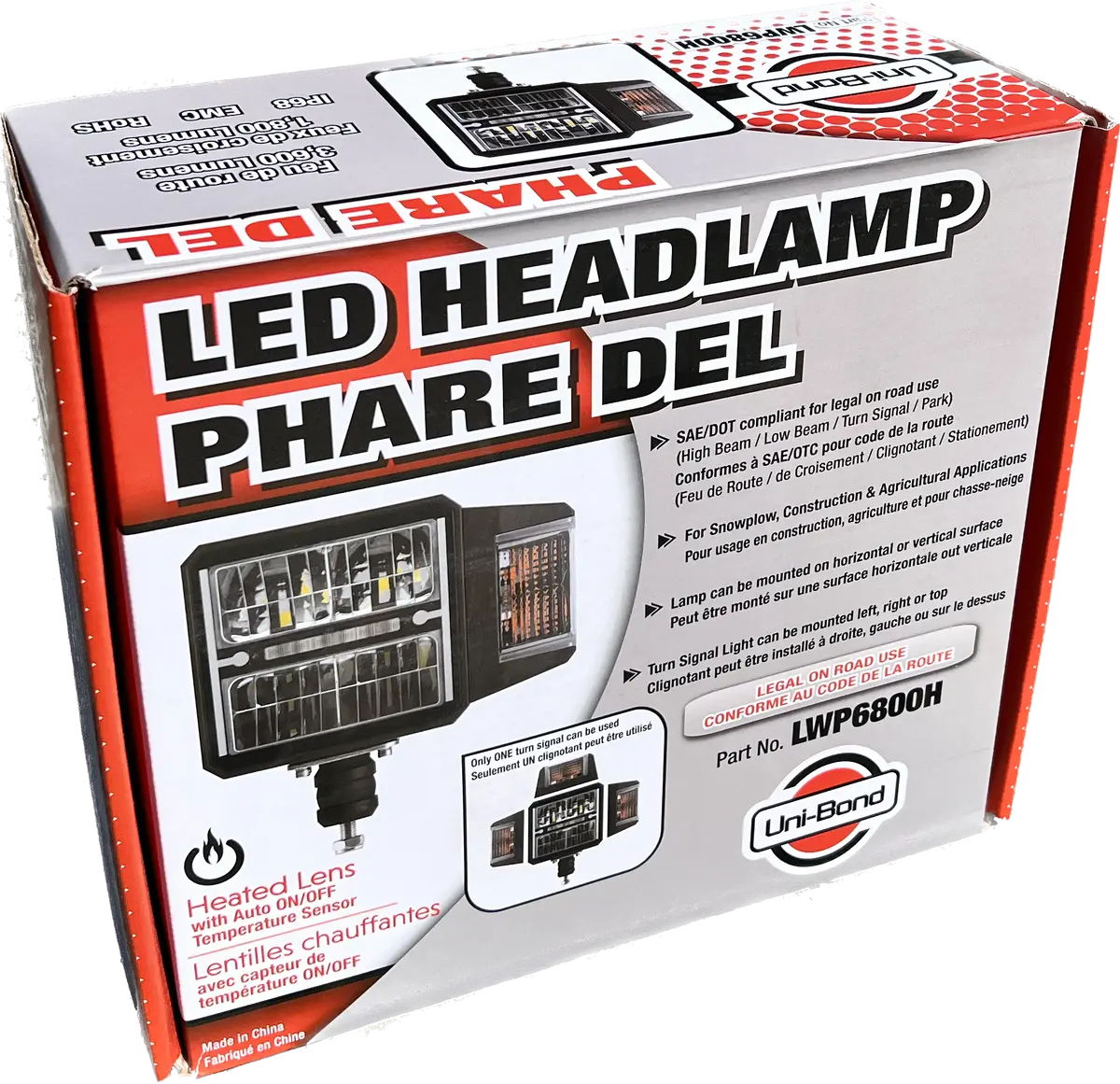 Led Headlamp Unibond 1