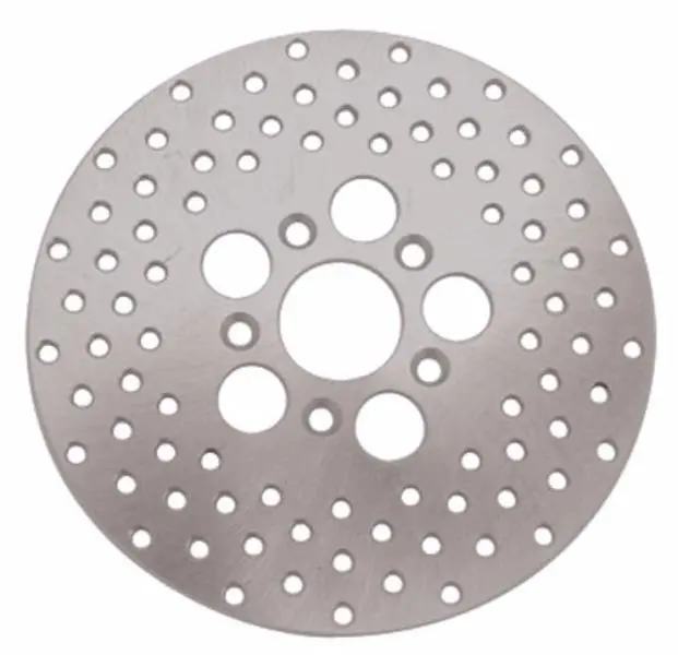 41813-79A & 41806-72C 10" Drilled Shovelhead Brake Rotor 1973-84 1
