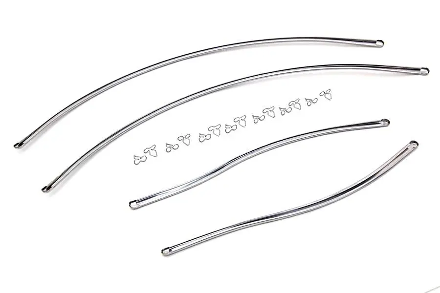 59200-39 Old 3762–39 & 3762–39A & 3762–39A & 3761–39B Stainless Rear Fender Trim 1
