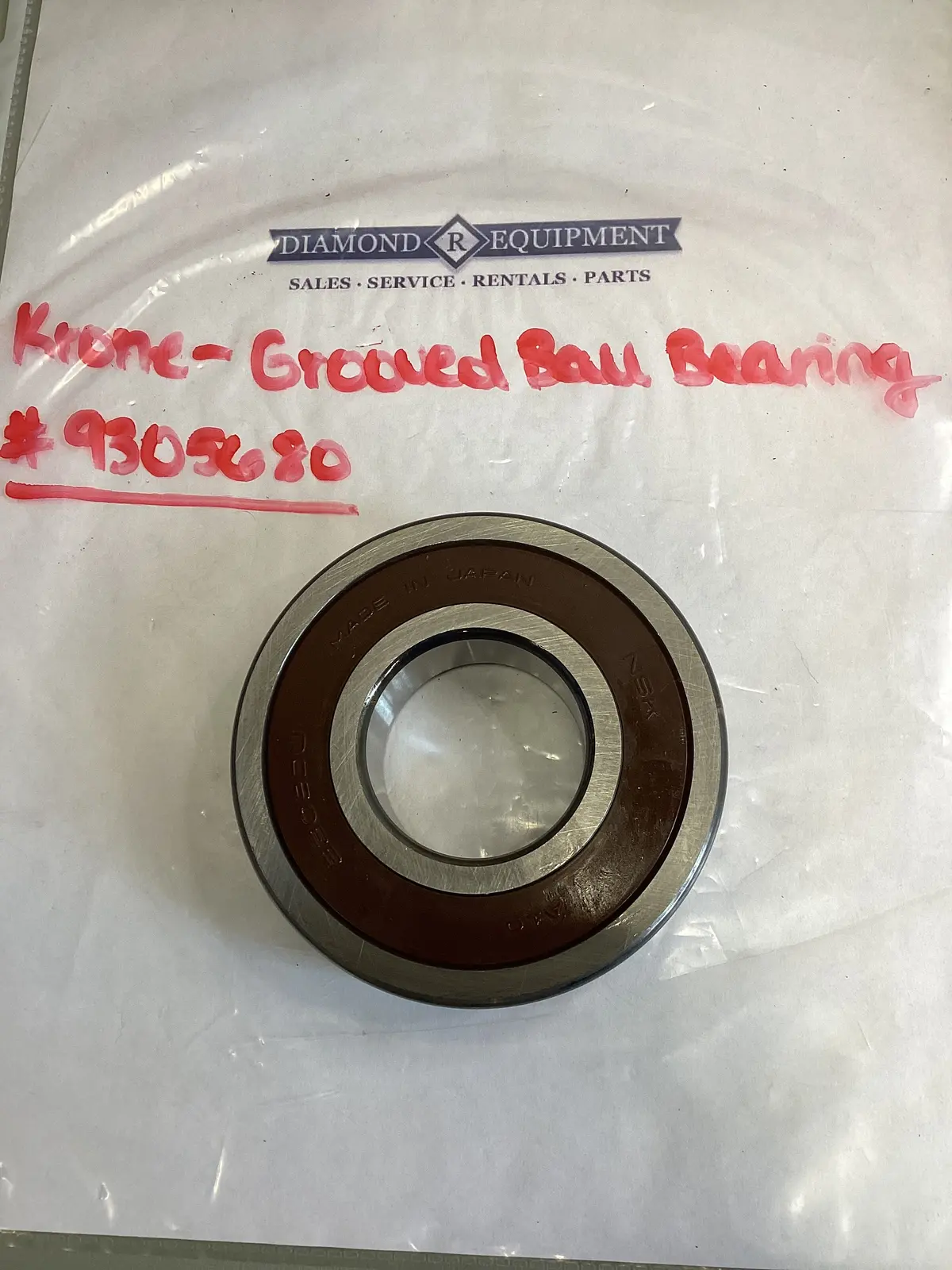 Krone- Grooved Ball Bearing #9305680 1