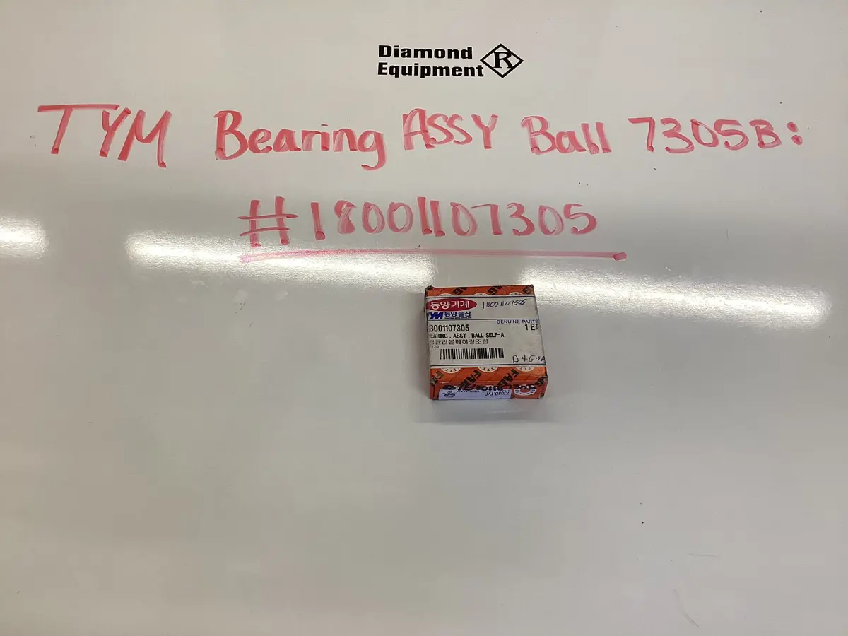 Tym Bearing Assy Ball 7305B: #18001107305 1