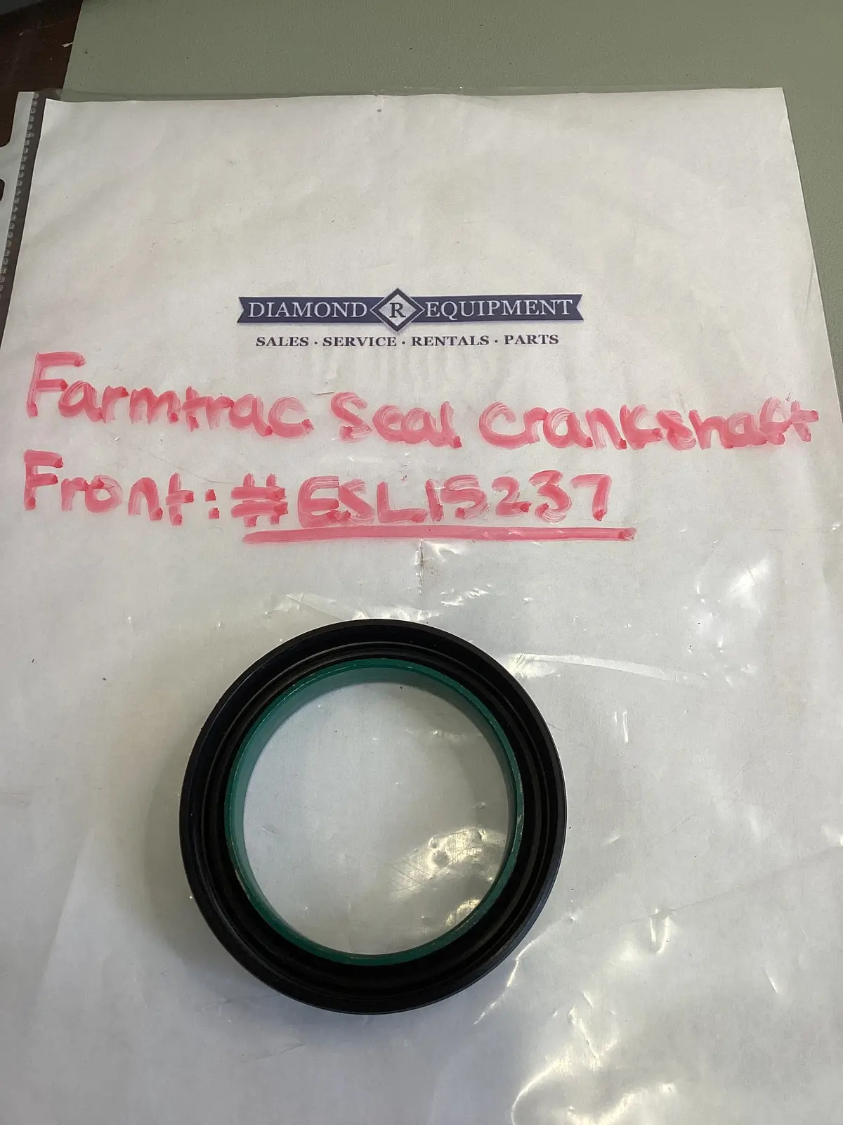 Farmtrac Seal Crankshaft Front: #Esl15237 1