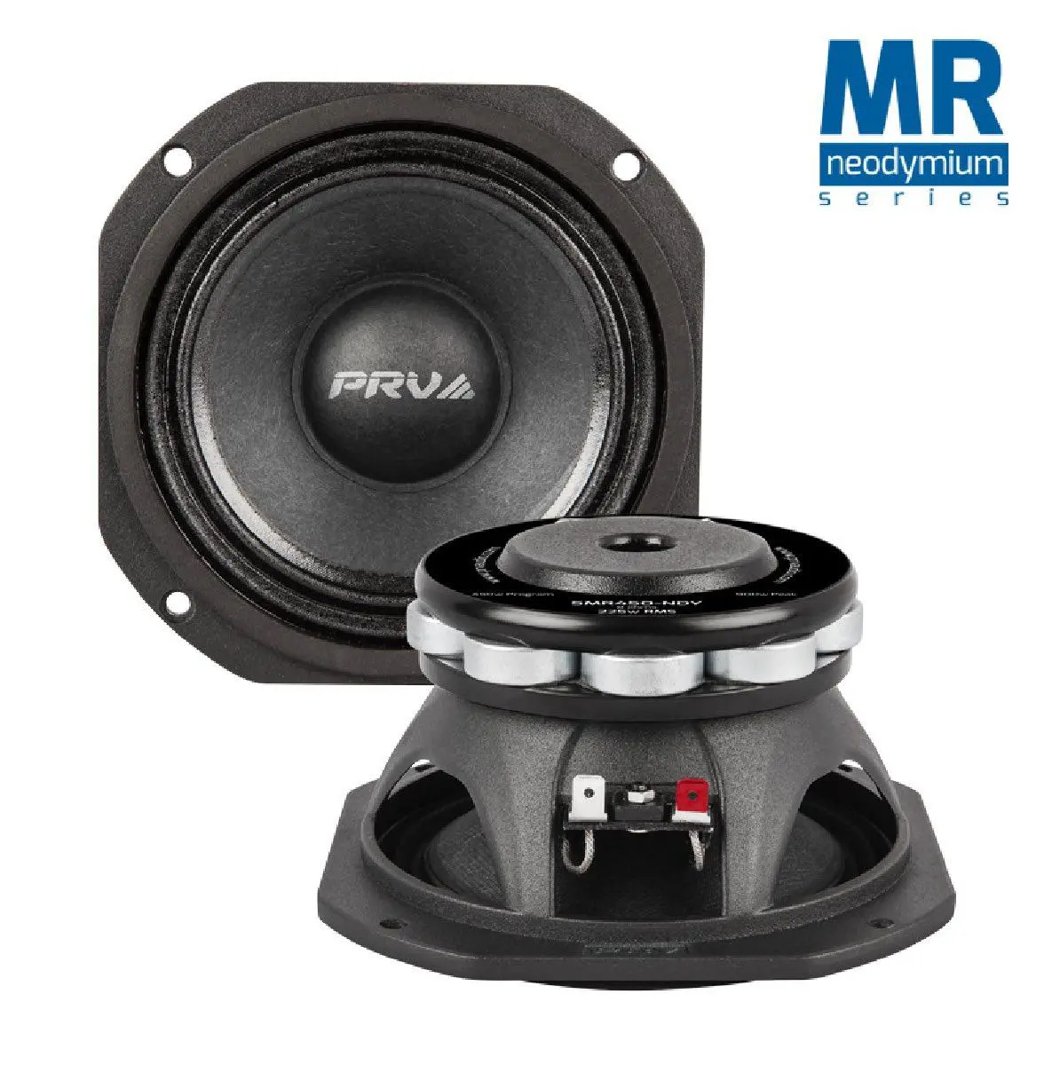 Prv Audio - 5" Mid Range - Neodymium - Aluminum Basket - 1.5" Vc - 450W Program Power (5Mr450-Ndy) 1