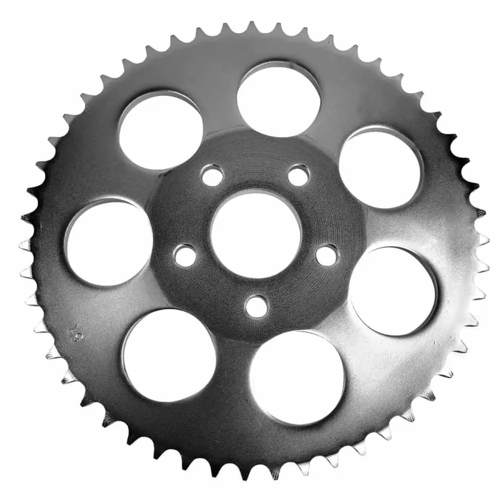 41470-73 51-Tooth Rear Wheel Sprocket Zinc Plated 1