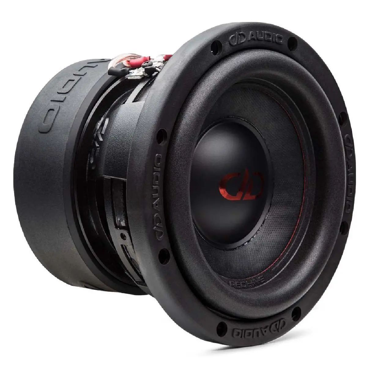 Dd Audio 6.5" Subwoofer, 2" Voice Coil, Cast Frame, 65 Oz Magnet, 150W-400W Dual 4 Ohm (606-D4) 1