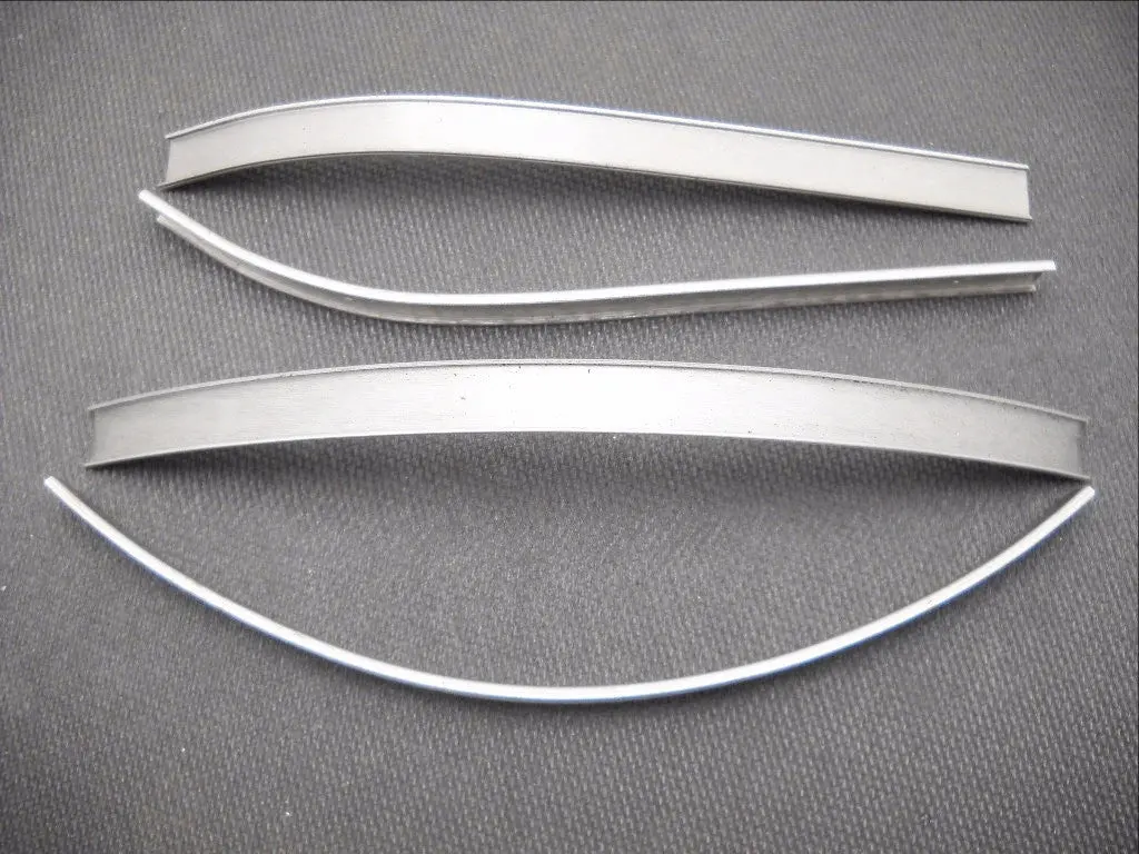 61802-41 1941-1946 Knucklehead Flathead Tank Trim Mounting Strips Usa Made! 1