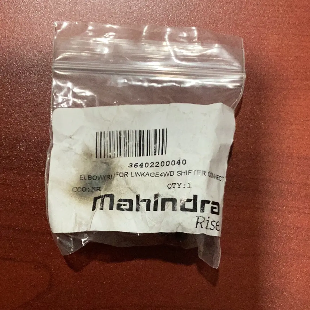Mahindra Elbow For Shift Connect, R Linkage 4Wd, 36402200040 1