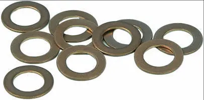 6377 Panhead Oil Line Nipple To Oil Pump Washer 1