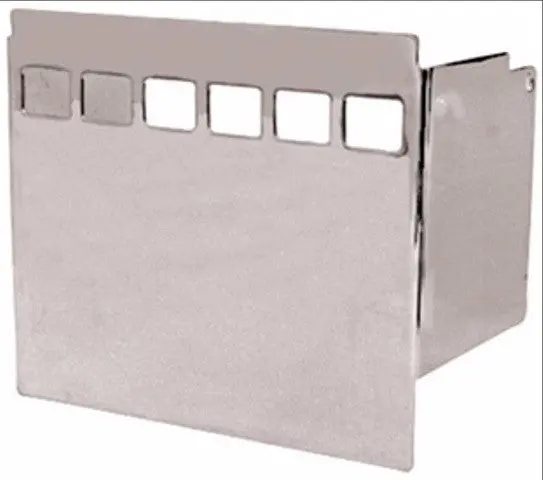 66070-83T Battery Side Cover Chrome For All Electric Start Fxe Shovelhead Models 1