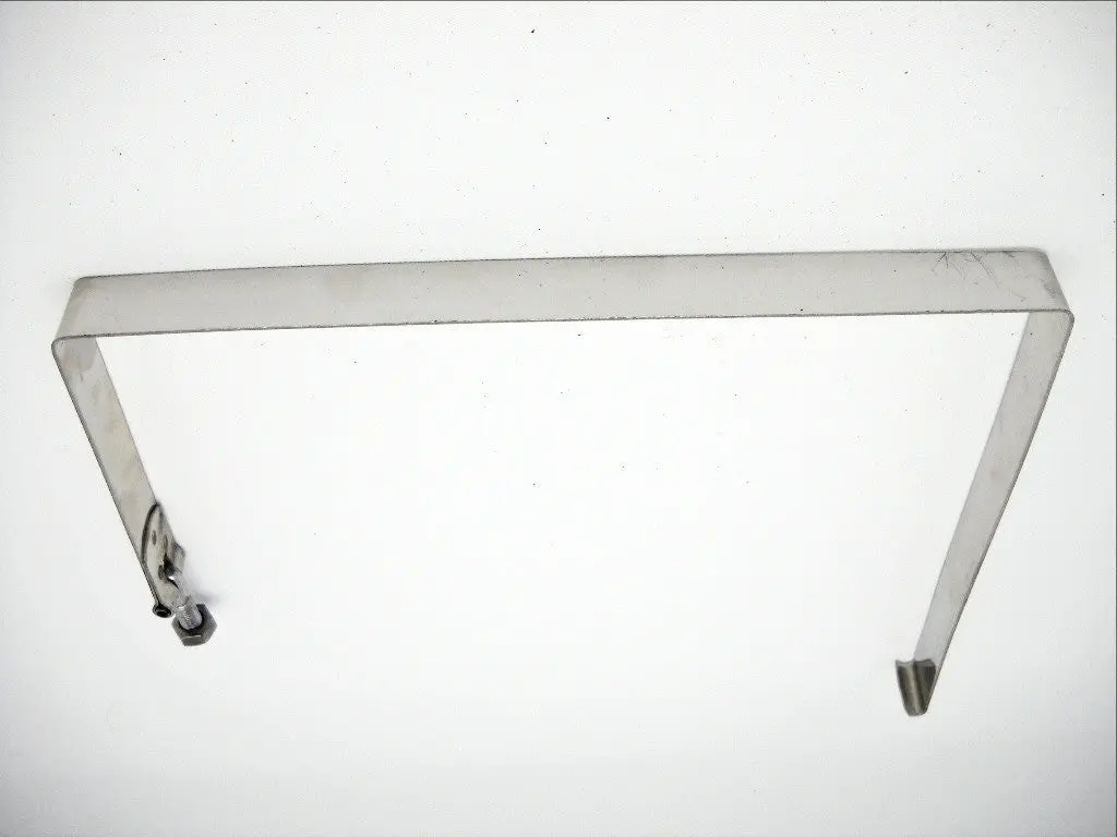 66383-70 Stainless Steel Battery Strap 1970-1984 Fl 1