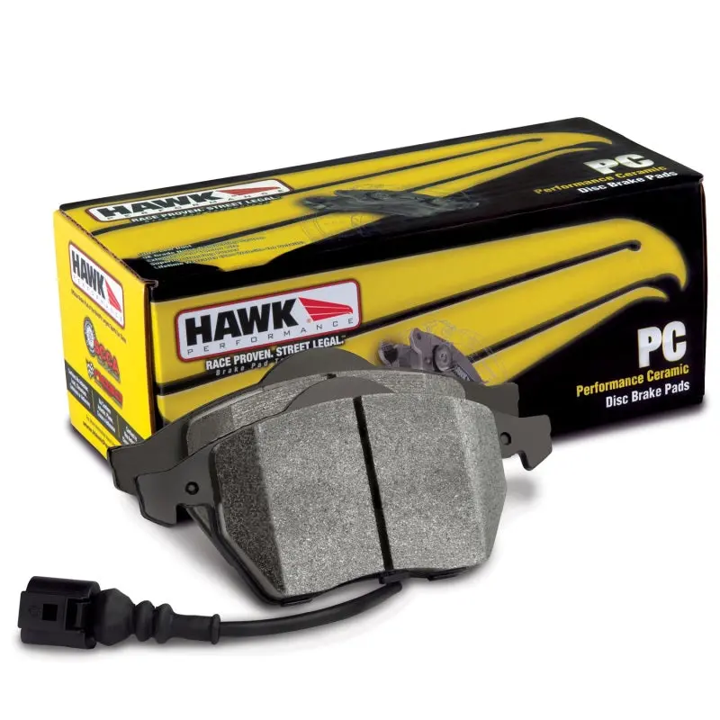 Hawk Hb679z.600 2006-11 Honda Ridgeline Performance Ceramic Rear Brake Pads 1