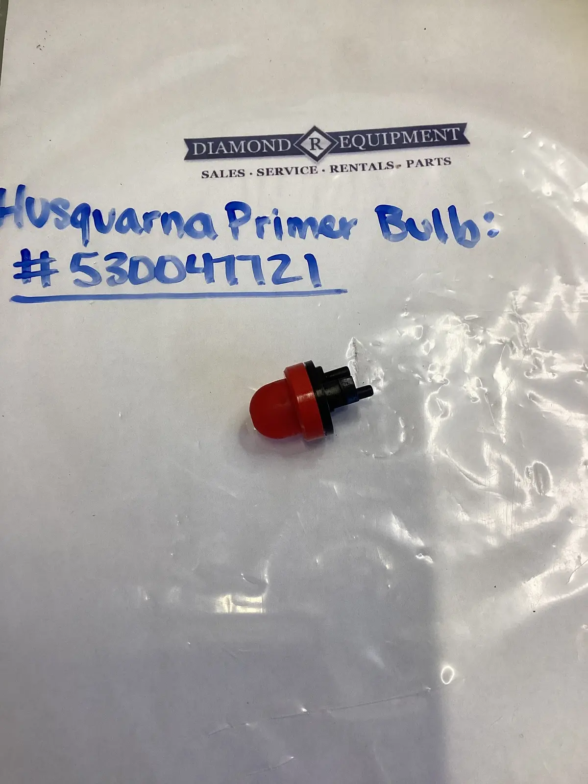 Husqvarna Primer Bulb: #530047721 1