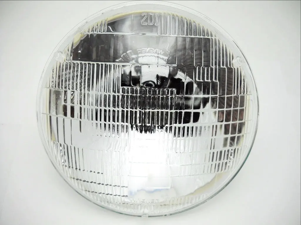 67717-64 12V Panhead Shovelhead Sealed Beam Headlamp 1