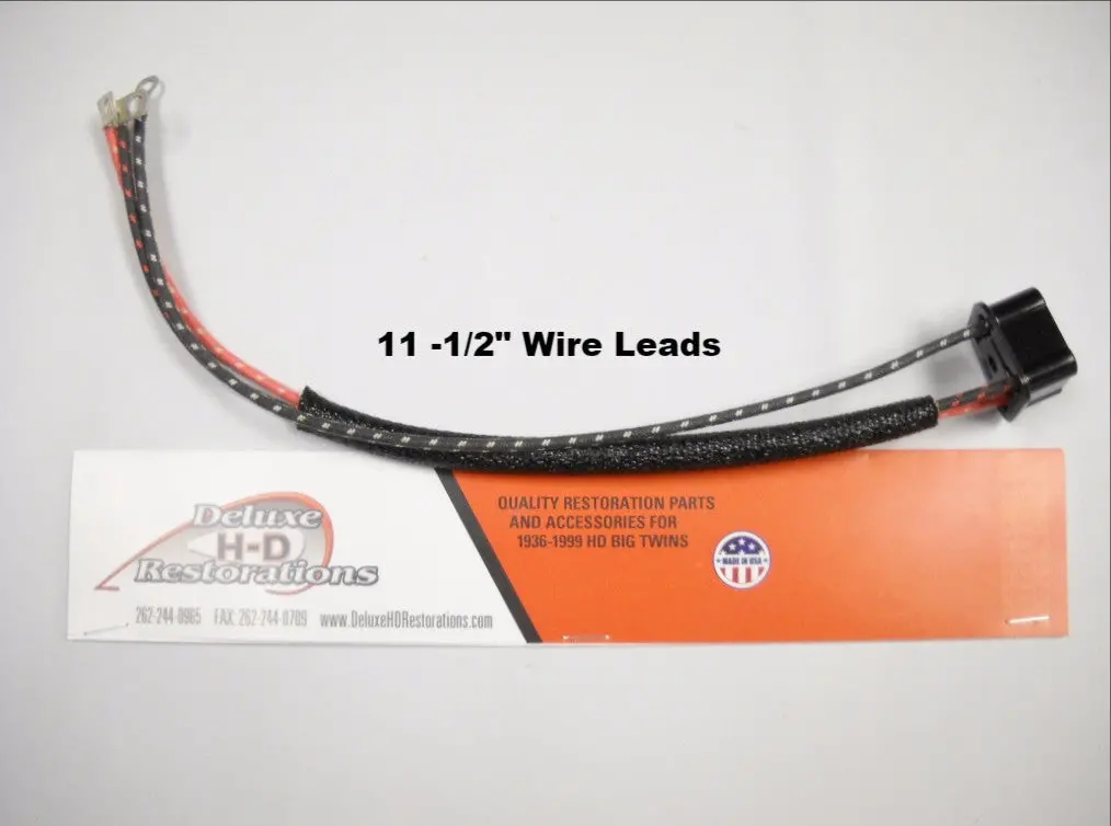 67753-48 Panhead Headlamp Wire Kit Usa Made 1