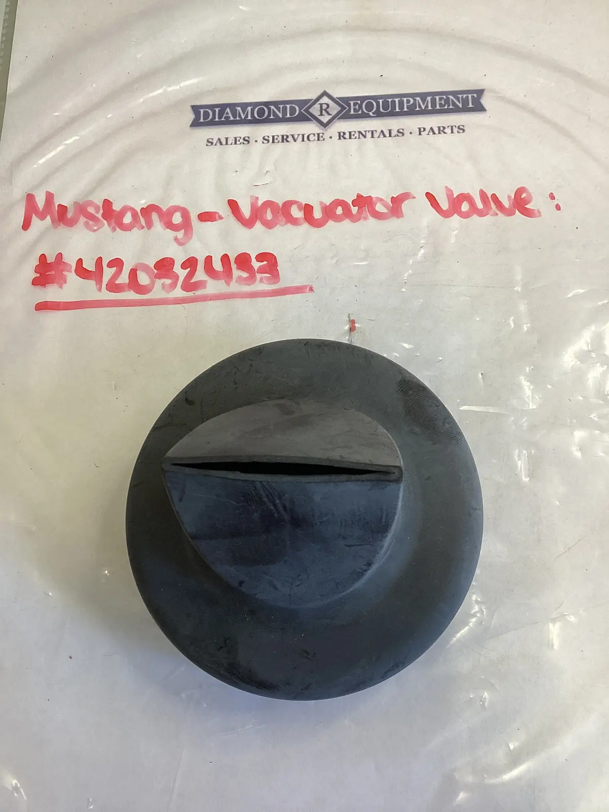 Mustang- Vacuator Valve: #420-32433 1