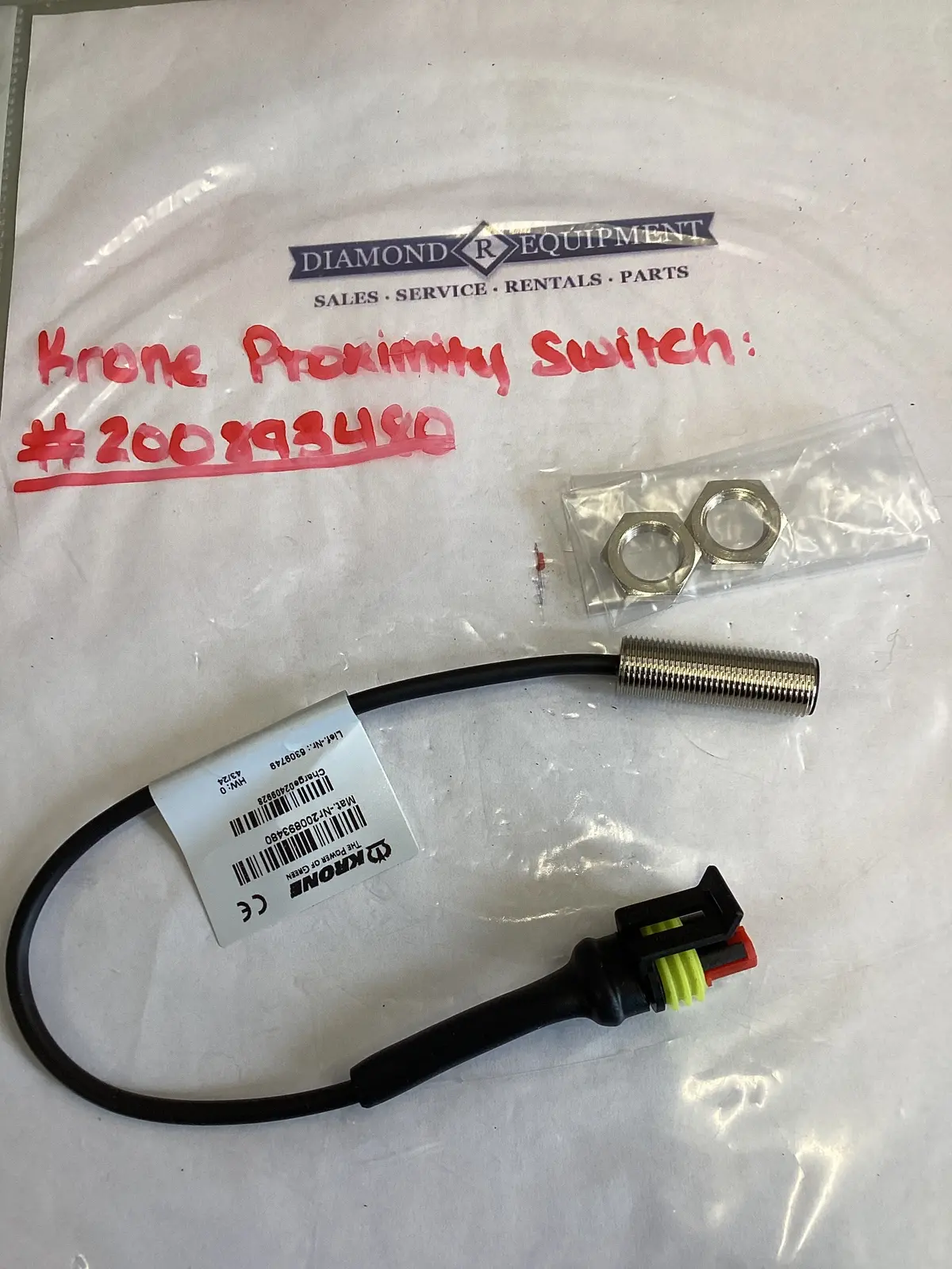 Krone- Proximity Switch: #200893480 1