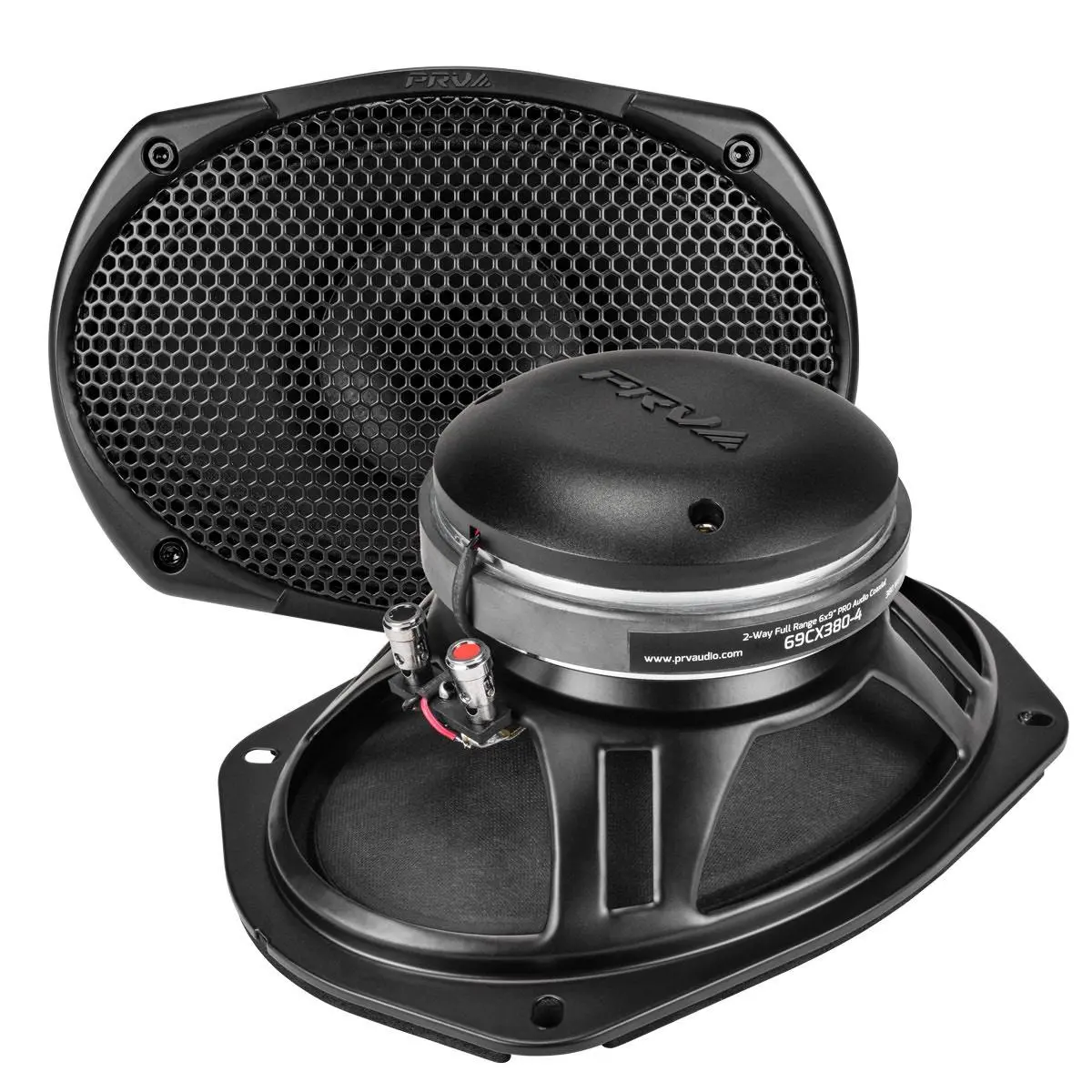 Prv Audio - 6X9" 2 Way Full Range Coaxial Loudspeaker Sold As Each (69Cx380-4) 1