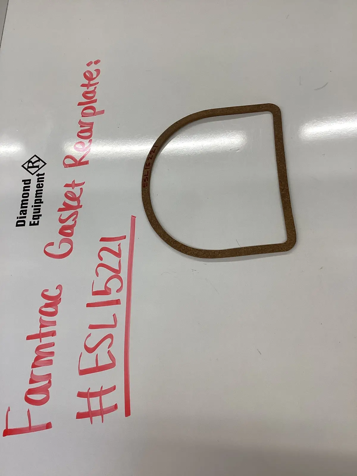 Farmtrac Gasket Rearplate: #Esl15221 1