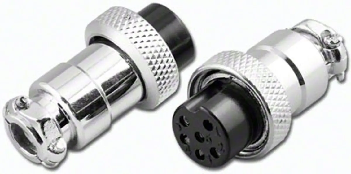 Workman 6 Pin Replacement Microphone Connectors (6Mic) 1