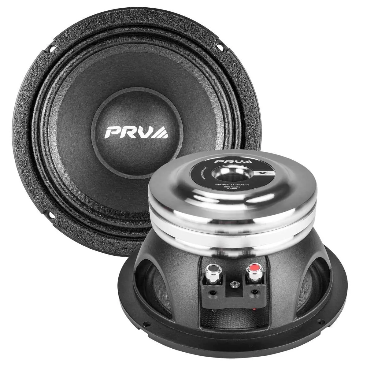 Prv Audio - 6" Mid Range - 2" Vc - 600W Program Power - 8 Ohms (6Mr600x-Ndy) 1