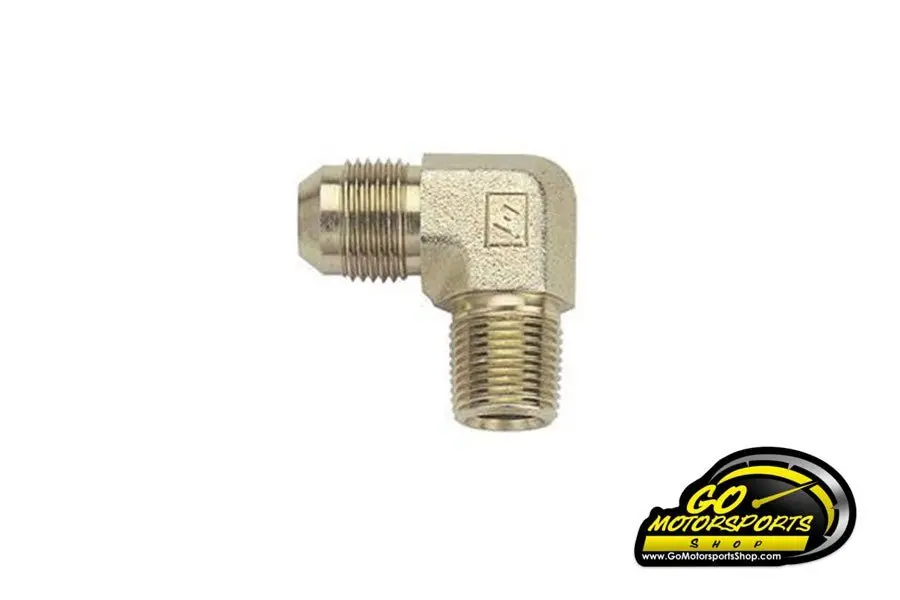 -6An Male To 1/4" Npt 90 Degree Adapter | Fz09/Mt09 Catch Can Return Fitting / Valve Cover Vent Adapter 1