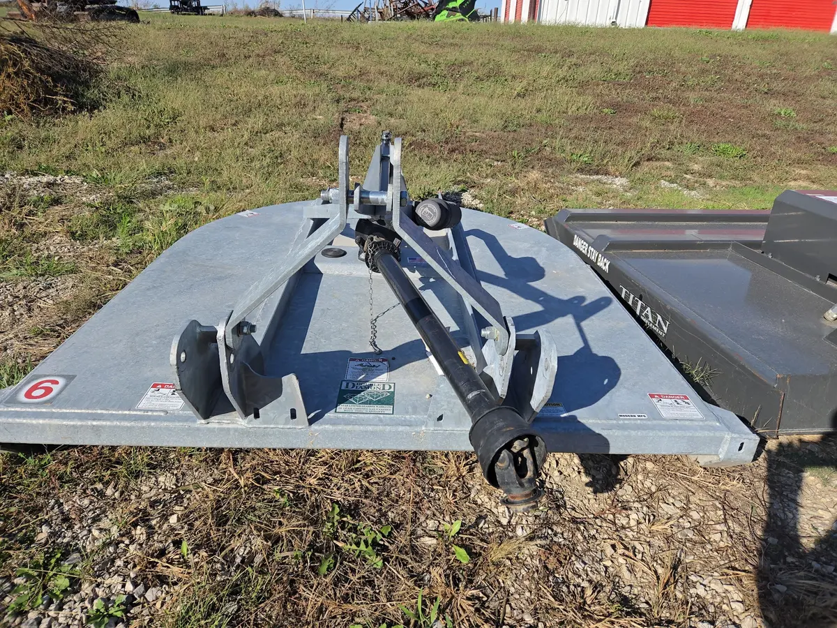6Ft Galvanized Rotary Cutter - Rental 1