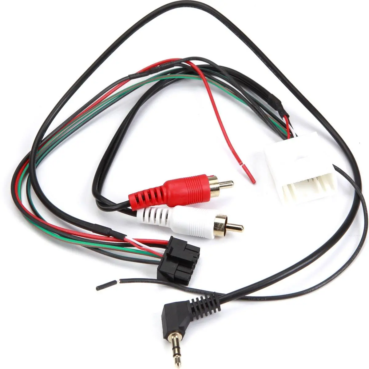 Metra Toyota 20 Pin Connector With P& P For Aswc & Audio Aux In Rca's (70-8114) 1