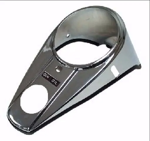 71271-47 71274-61T 2-Light Chrome Dash Cover 1