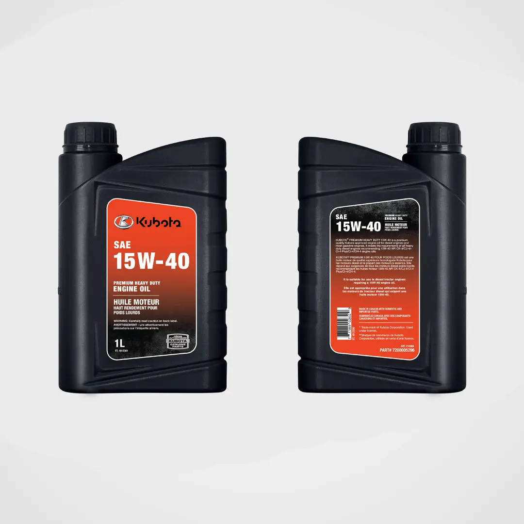 Kubota 15W40 Engine Oil 2