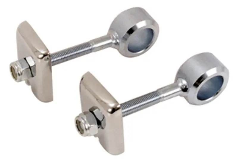 41530-84T Chrome Axle Adjusters  1973-1986 Fx Fl 1
