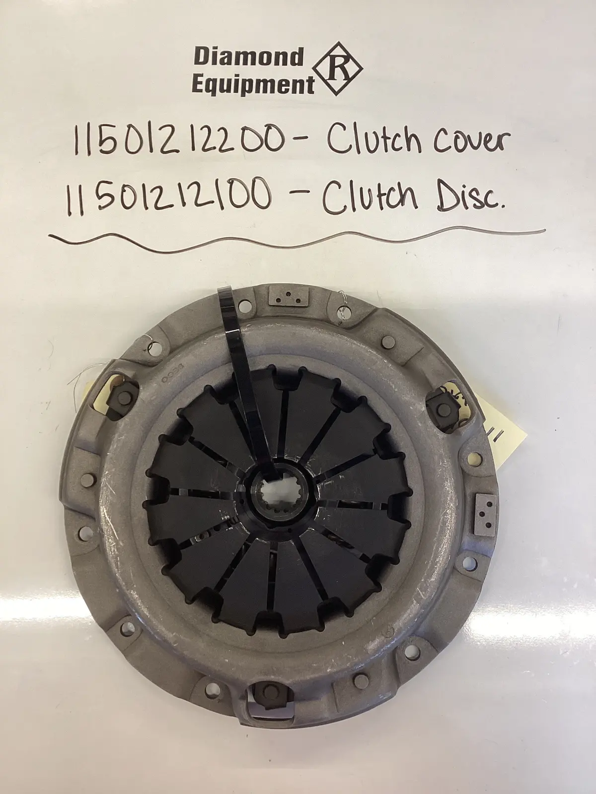 Mahindra Or Tym  Clutch Cover & Clutch Disc: #501212200 & 11501212100 1
