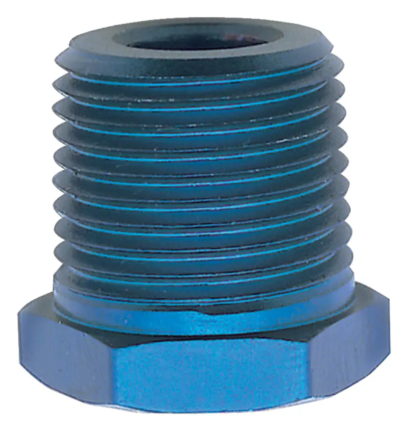 Russell Performance 1/4In Male To 1/8In Female Pipe Bushing Reducer (Blue) 1