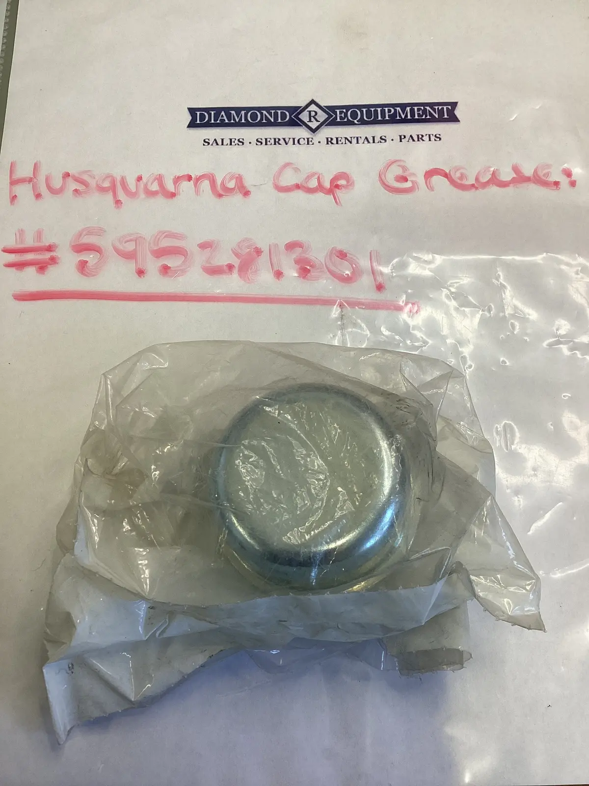 Husqvarna Grease Cap: #595281301 1