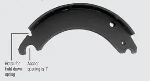 4692-Dfc Remanufactured Brake Shoe & Core 1