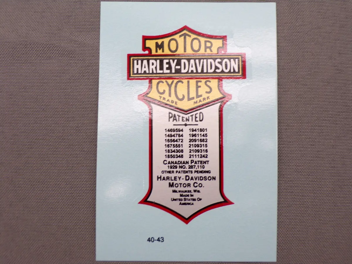 62535-08A Old 5919-08 1940-1943 Oil Tank Decal 1
