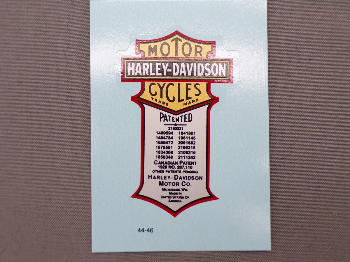 62535-08B Old 5919-08 1944-1946 Oil Tank Decal 1