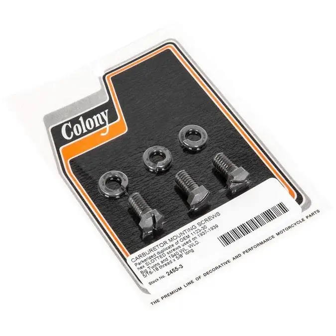 1123-30 Carburetor Mounting Screws 2455-3 Colony Usa 1