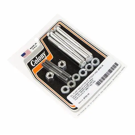 8743-14 Oil Pump Mountong Kit Stock Cad Plated Colony Usa 1