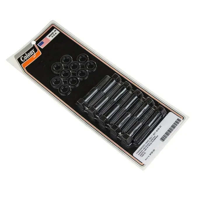 16807-36 Old 14-36 Parkerized Head Bolt Kit 9725-20 Colony Usa 1
