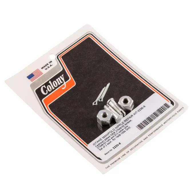 27049-52 27048-52 Intake Manifold Nipple Repair Kit Colony Usa 2230-6 1