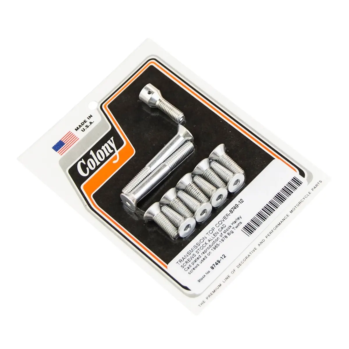 8749-12 Trans Top Cover Screw Kit Colony Usa 1