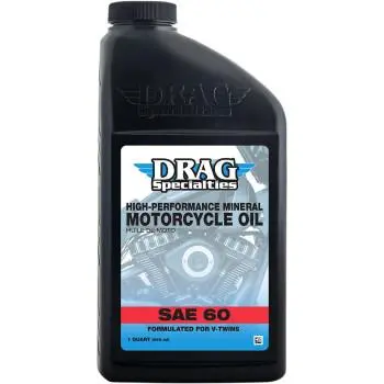 36010768 Sae 60 Motorcycle Oil For V-Twin Engines From Drag Specialties 1